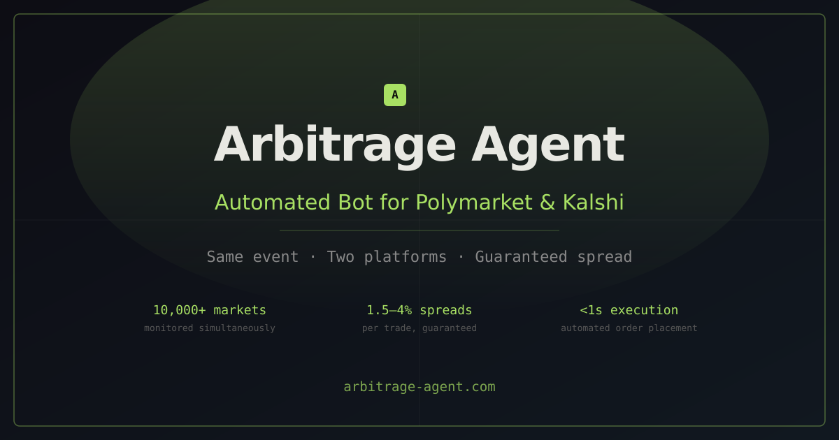 Arbitrage Agent gallery image