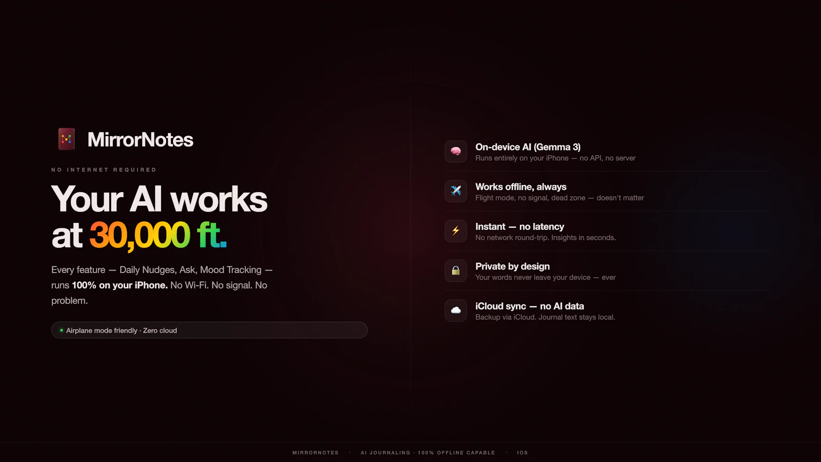 MirrorNotes screenshot 2
