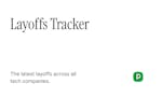Layoffs Tracker image
