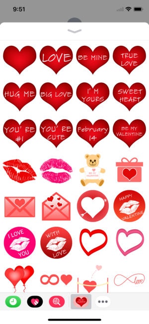 Valentines - iMessage Stickers gallery image