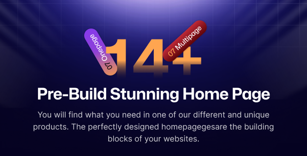 SaaS & Tech Startup WordPress Theme gallery image