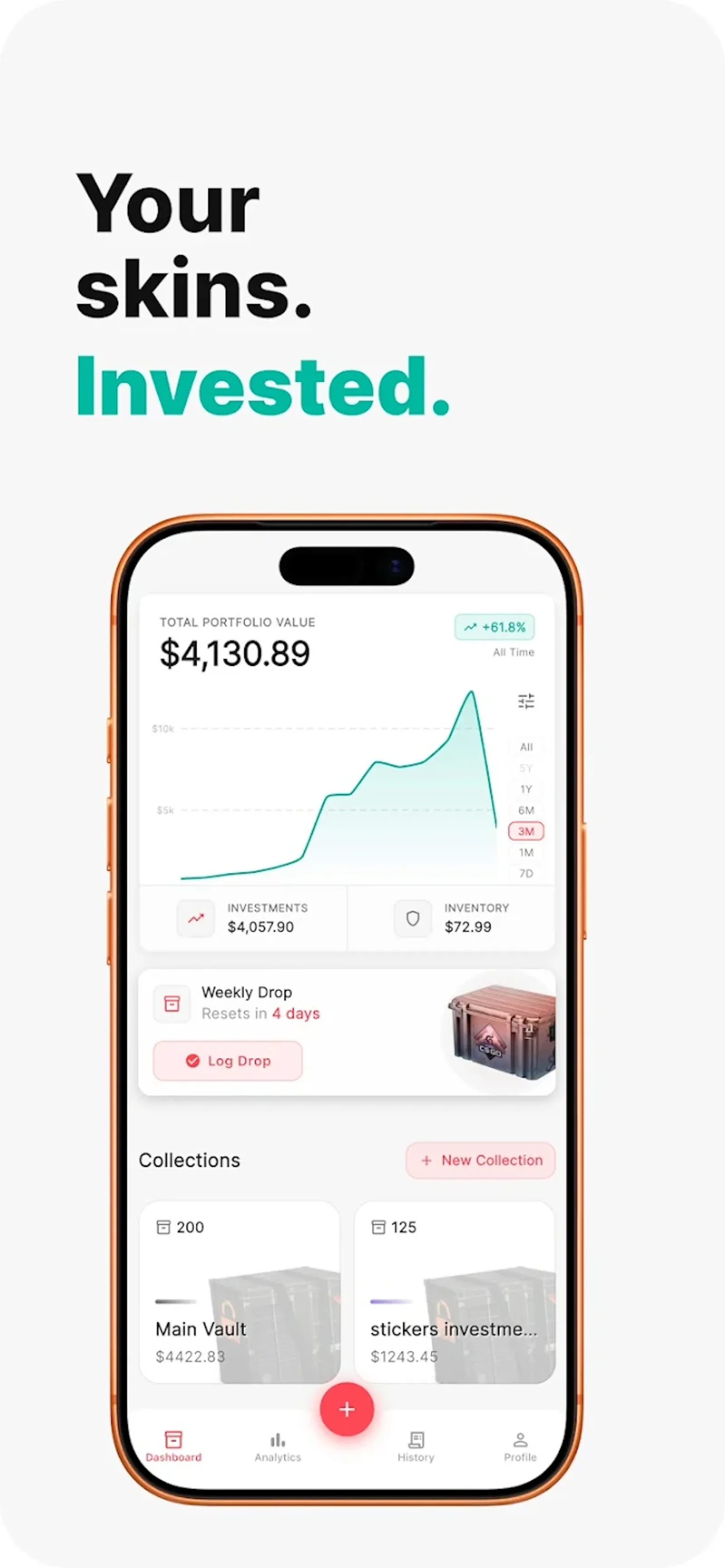 SkinVestments screenshot 1