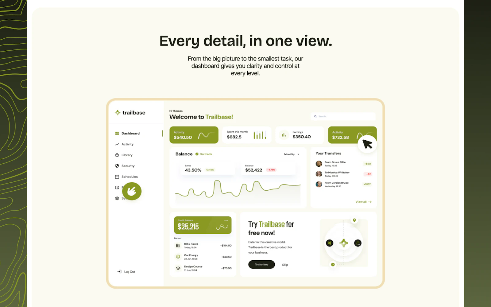 Trailbase screenshot 5