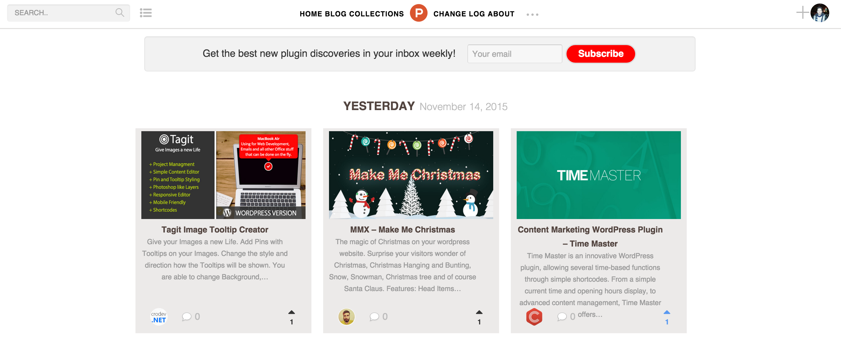 Plugin Hunt Theme v3.8