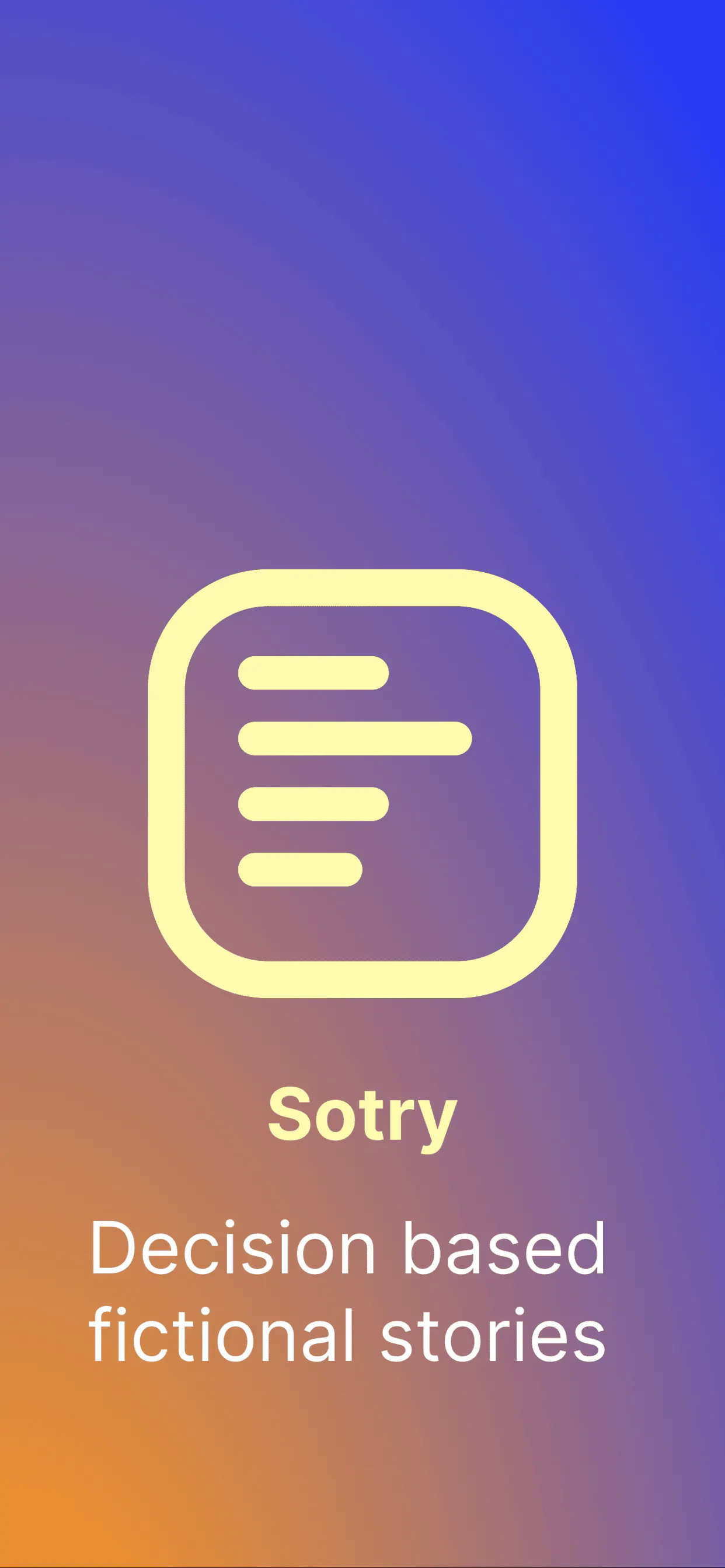 Sotry 项目横幅