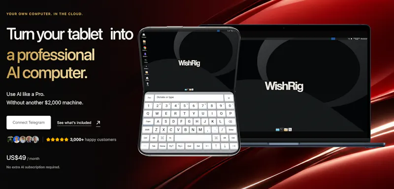 WishRIg screenshot 1