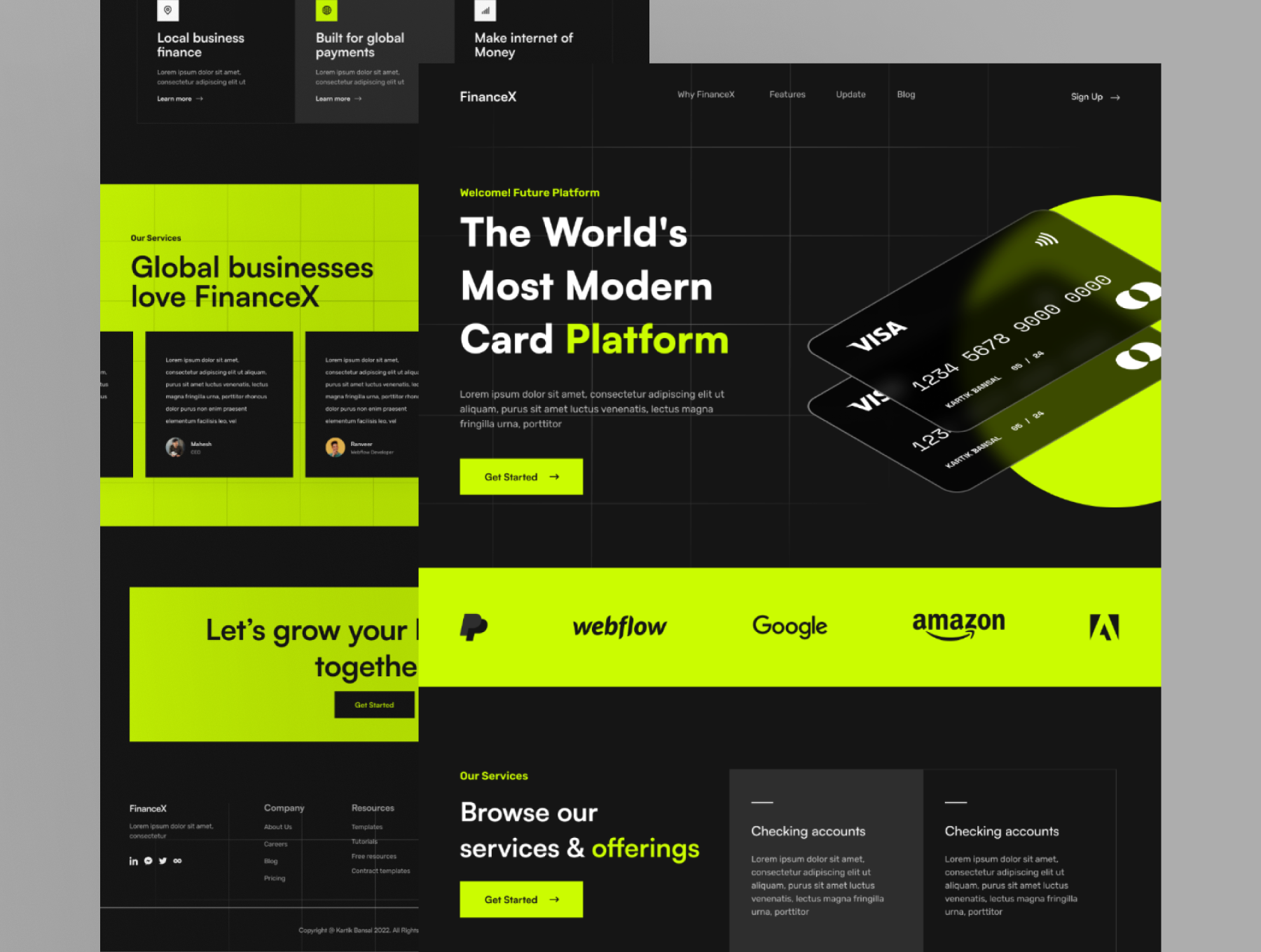 Landing Page UI Kit gallery image