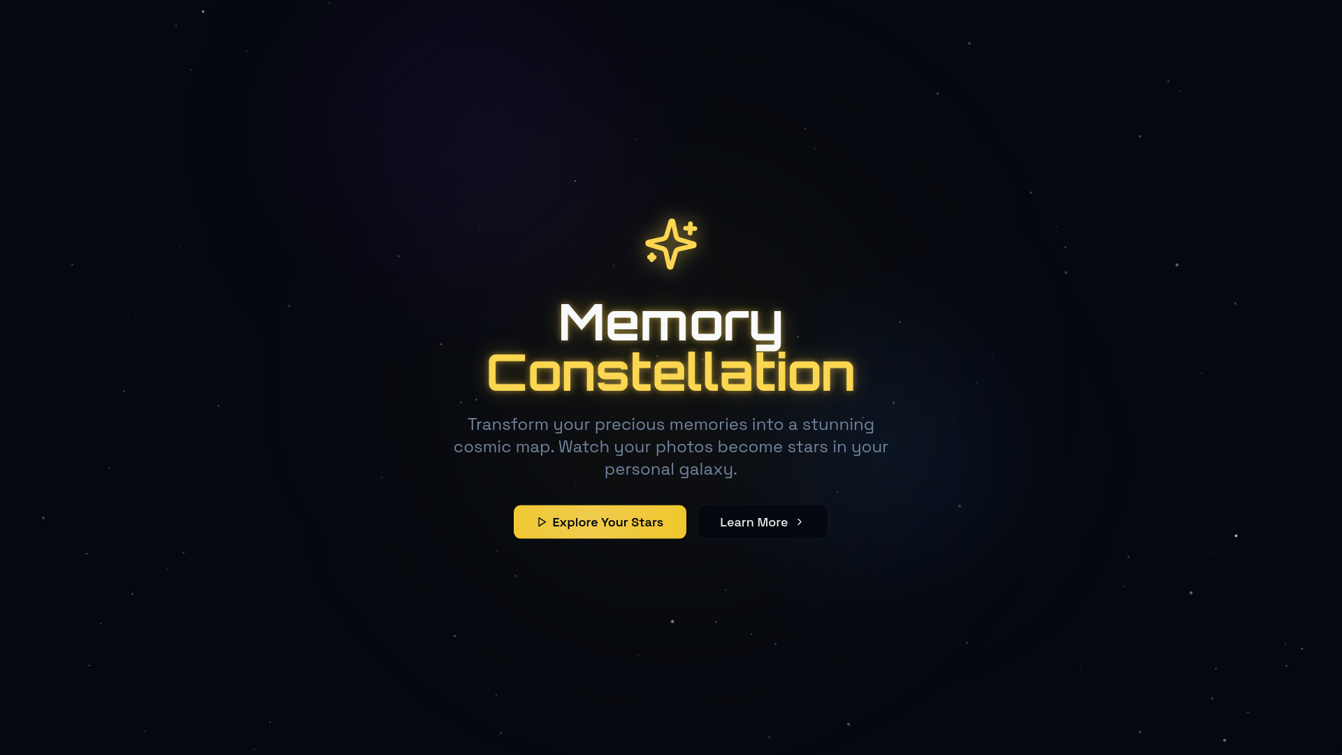 Stellar Memories - Main product screenshot demonstrating key features and user interface