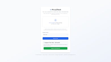 Pics2Text gallery image