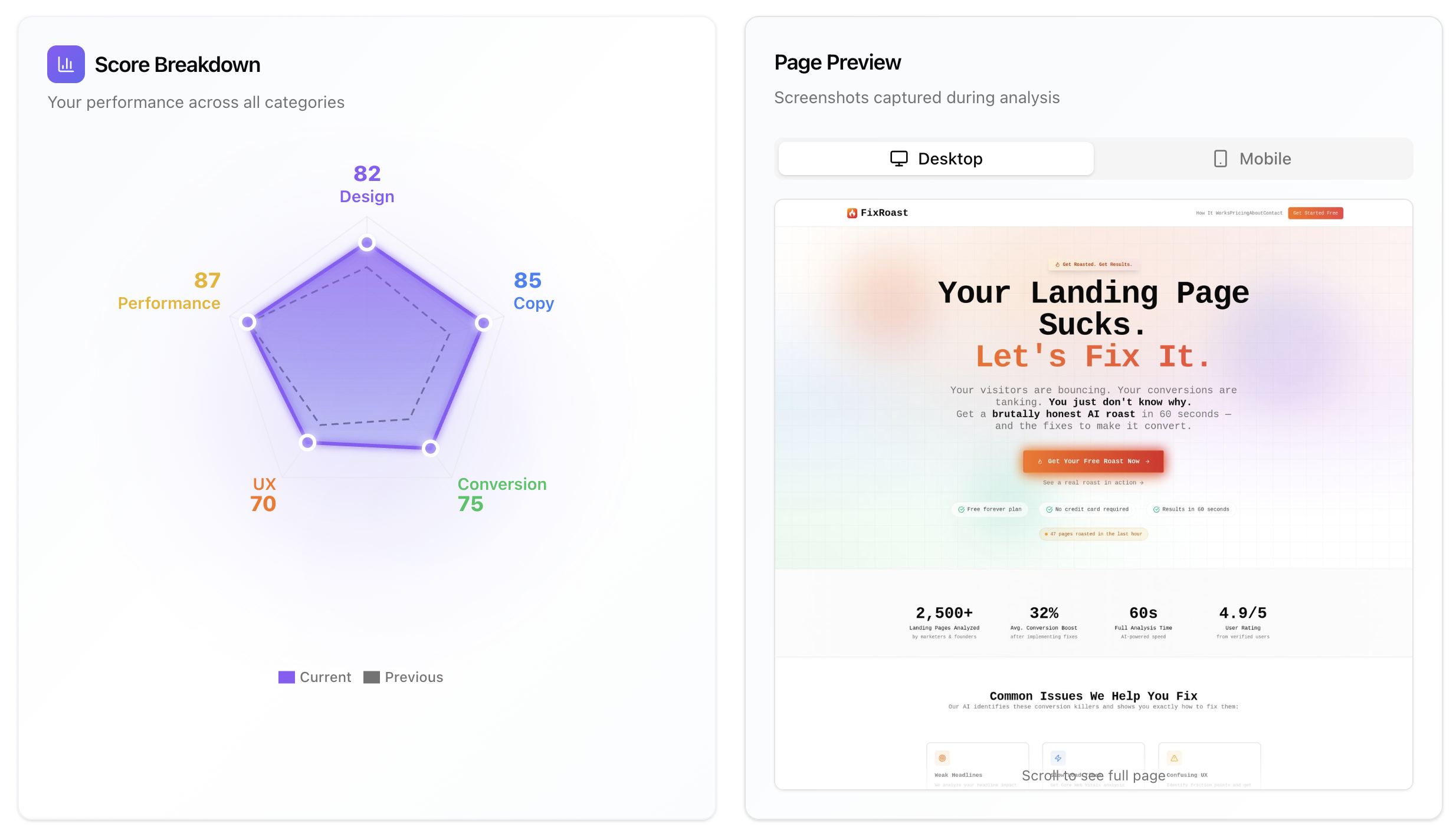 FixRoast gallery image