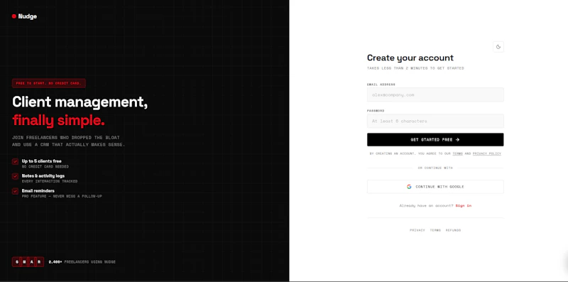 Nudge CRM screenshot 4