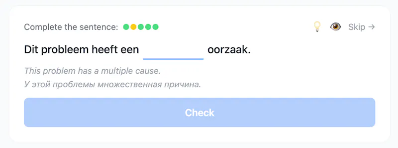 Woordje screenshot 5