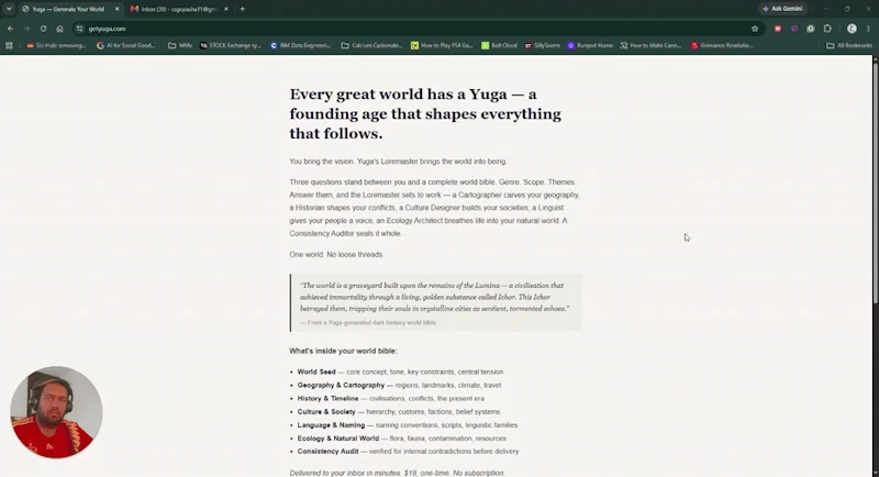 Yuga — Generate Your World screenshot 1 (video preview)