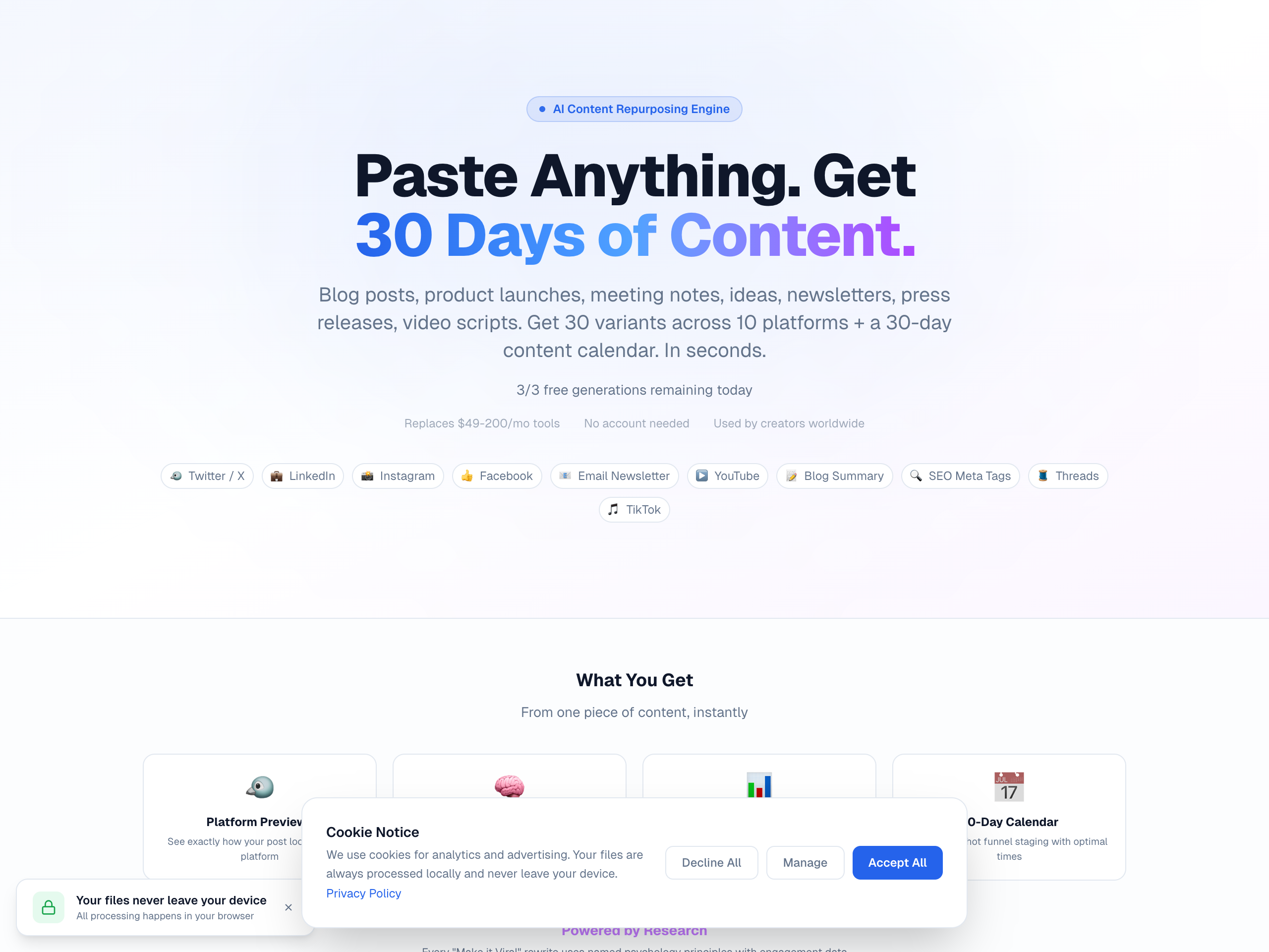 BriskTool Content Machine gallery image