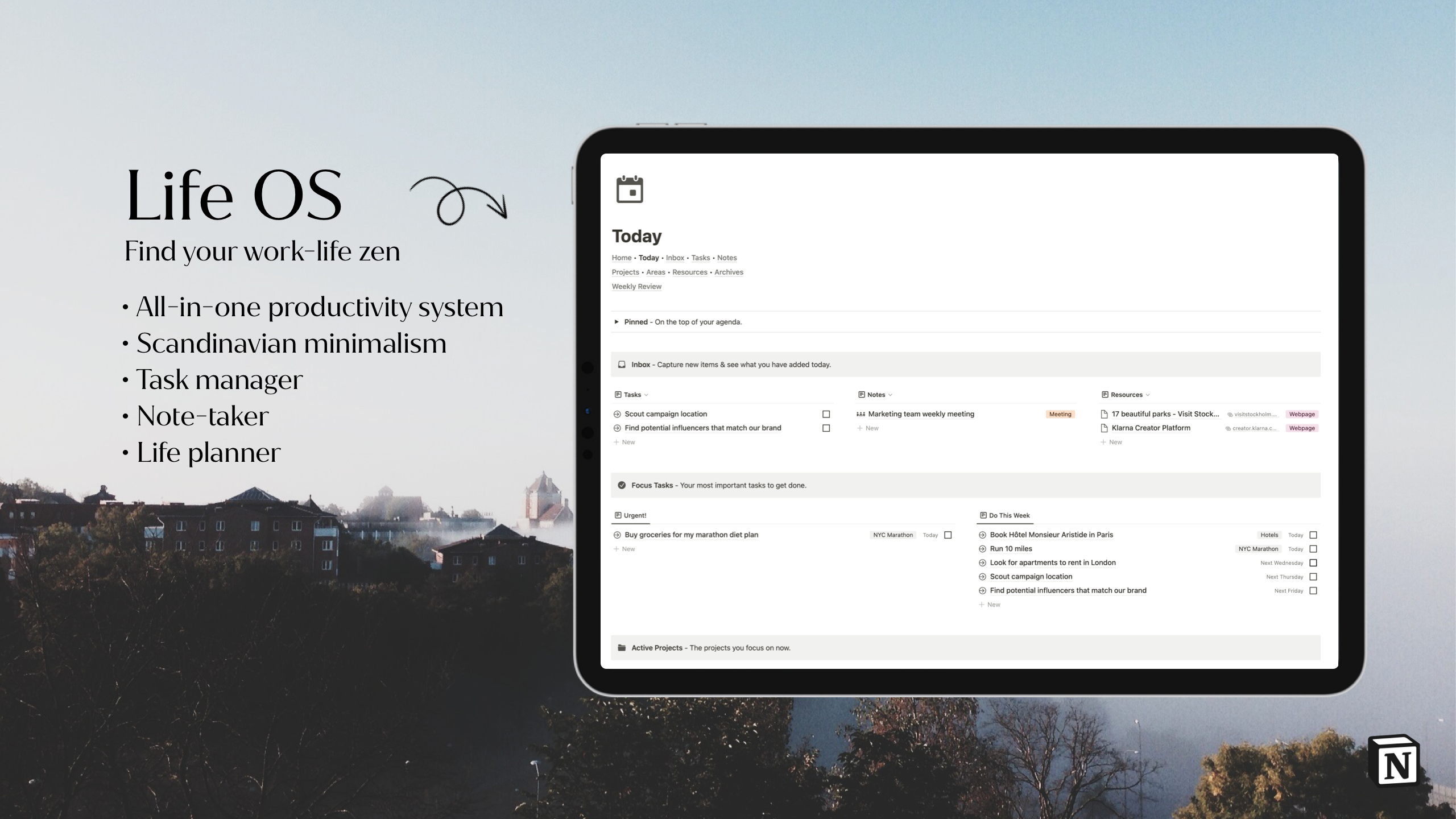 Life OS gallery image