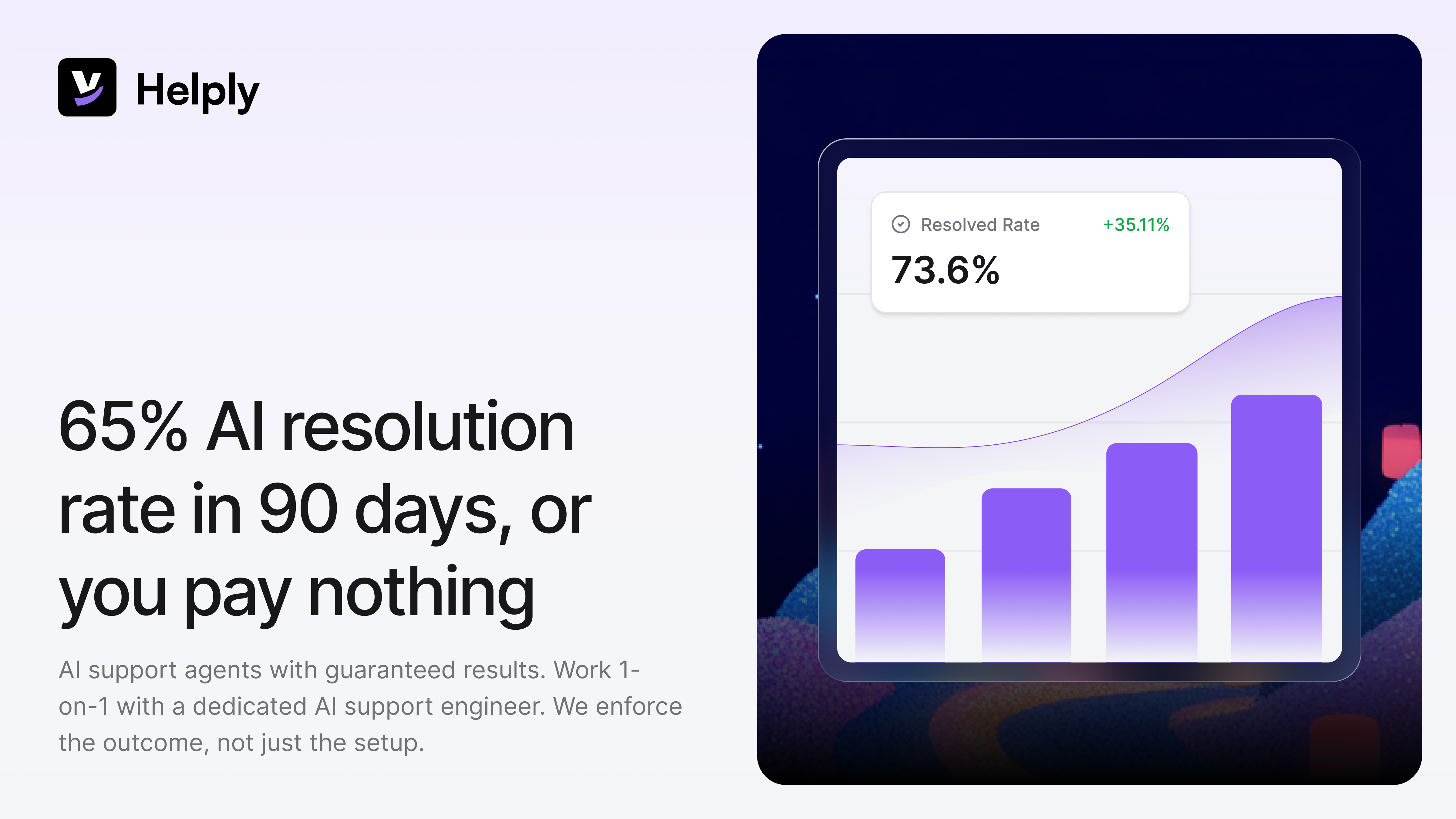 Helply - Main product screenshot demonstrating key features and user interface