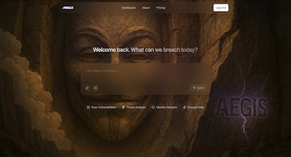 AEGIS: The Autonomous AI-Driven Red Team gallery image