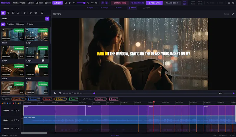 MadSync - Music Video Editor screenshot 2