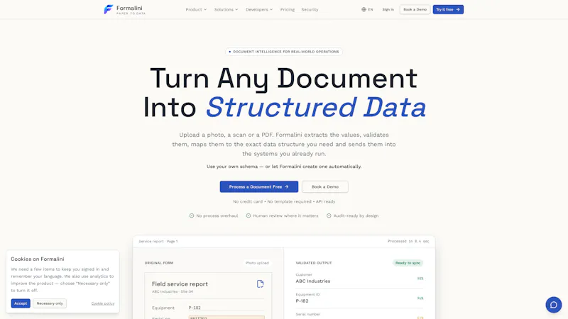 Formalini screenshot 1