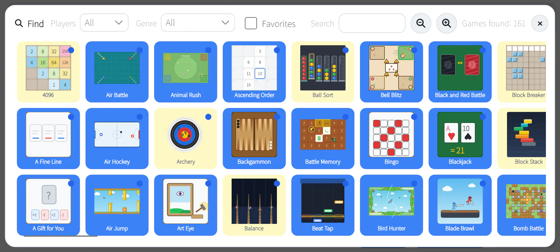 Offline Mini Games 截图 1
