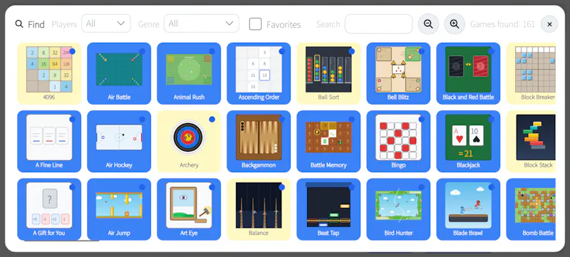 Offline Mini Games screenshot 1