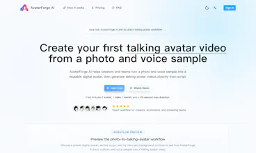 AvatarForge AI gallery image
