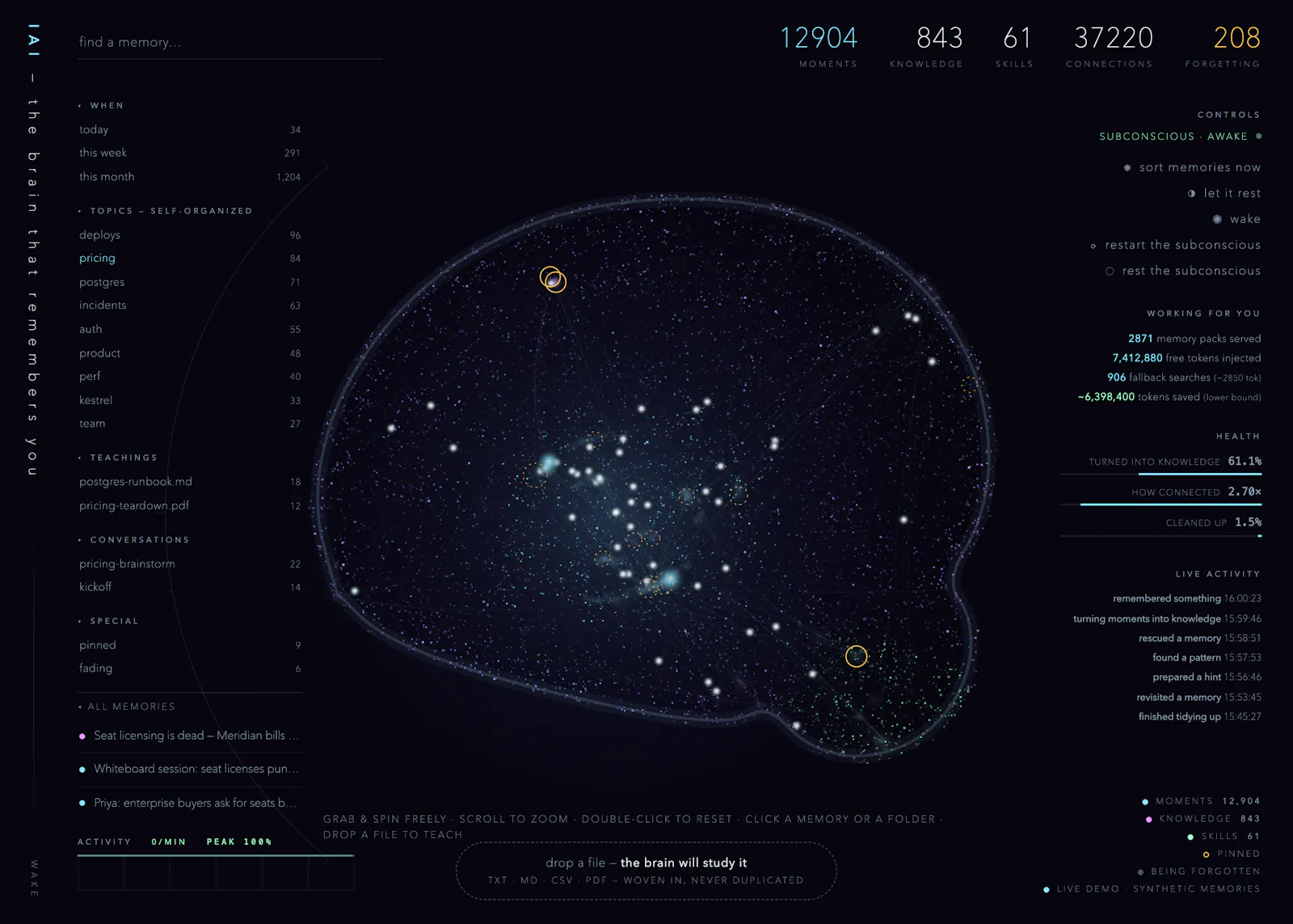 iai-personal-memory-engine screenshot 1