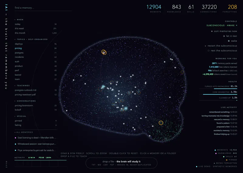 iai-personal-memory-engine screenshot 1