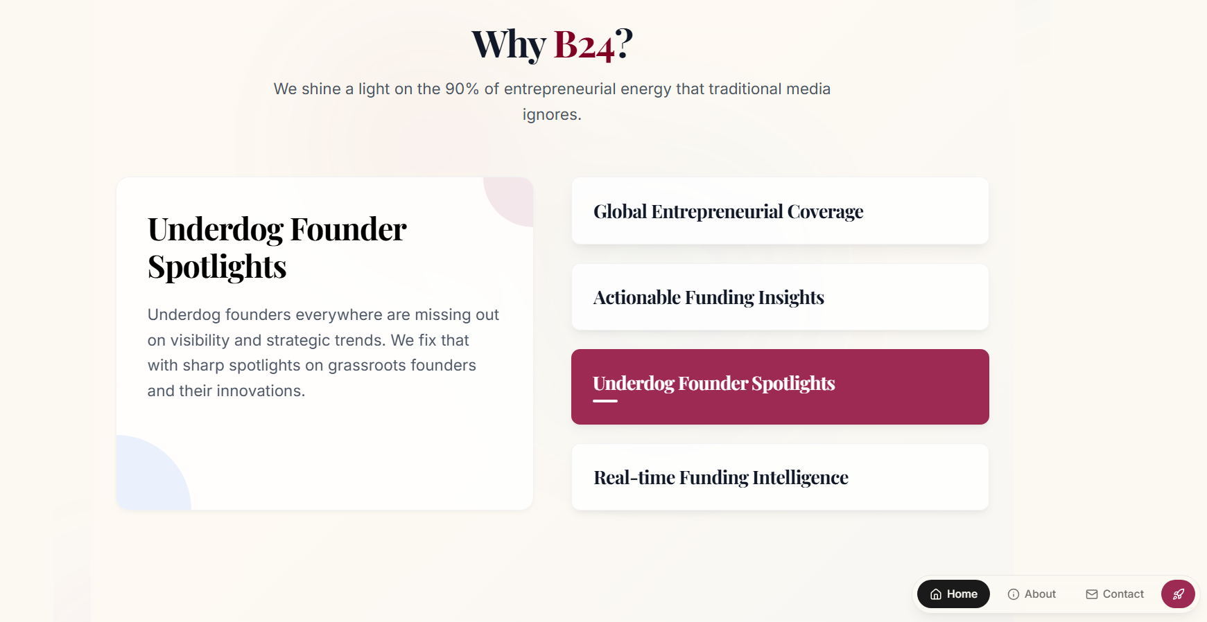 B24 - Tieni traccia del finanziamento di venture a livello globale su un'app media 5