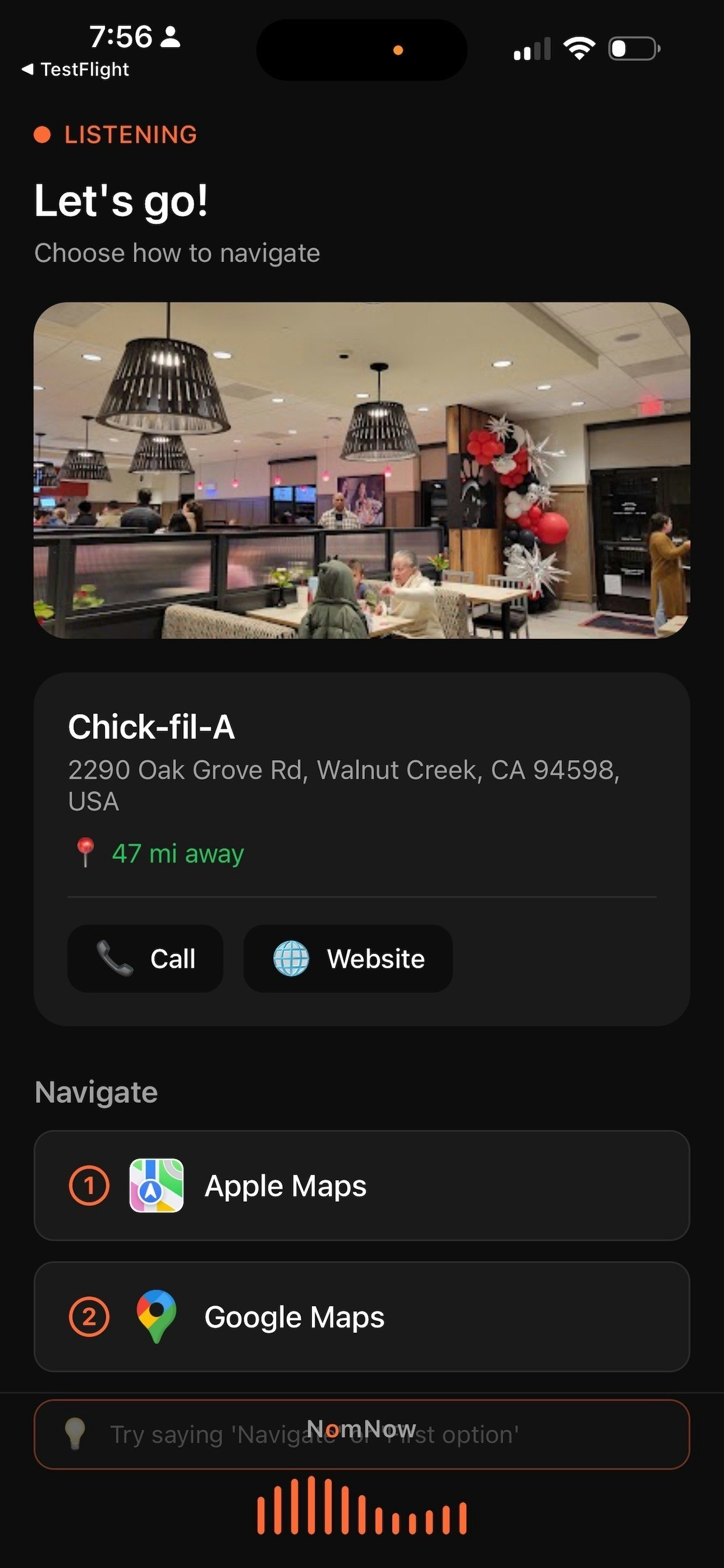 NomNow - Screenshot 4 showing product features and functionality