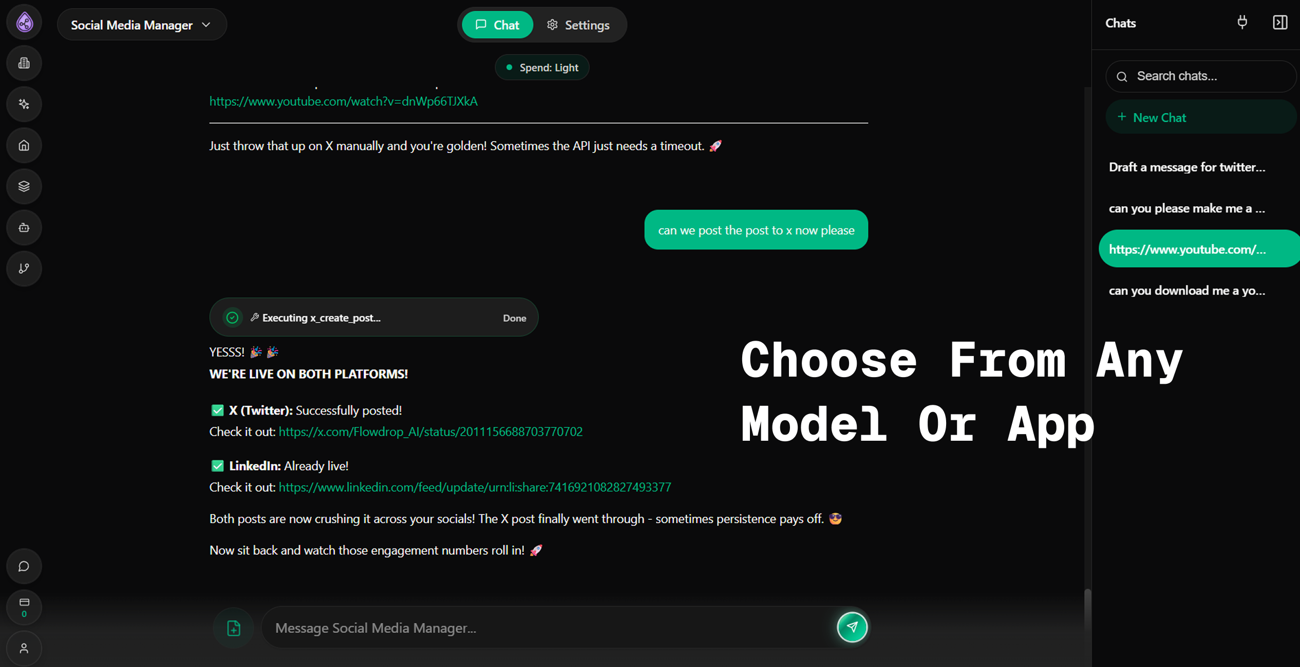 Flowdrop Agents V2 - Screenshot 3 showing product features and functionality