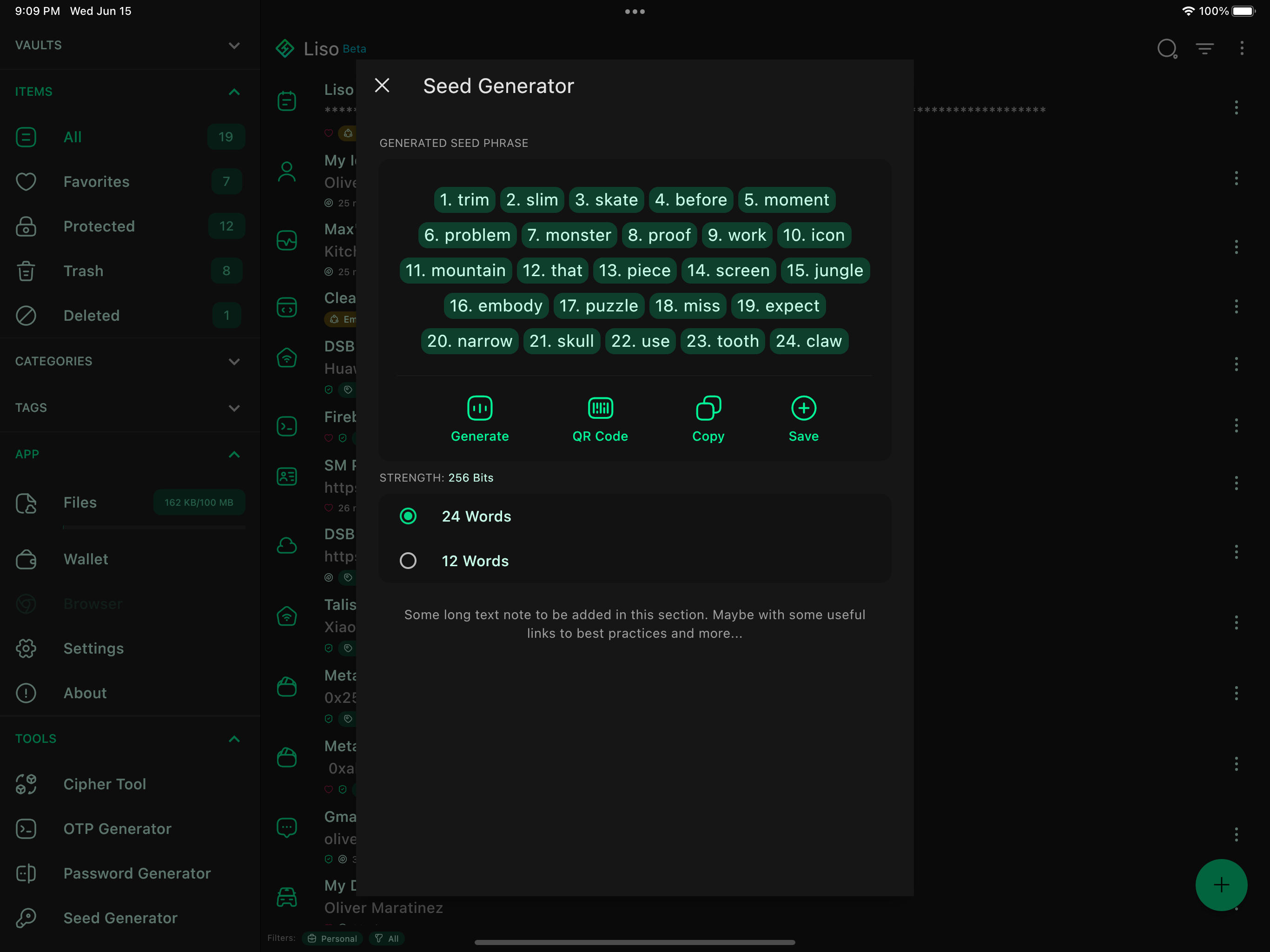 Liso - Decentralized Password Manager gallery image