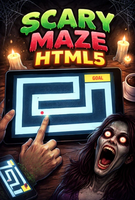 Scary Maze HTML5 Online