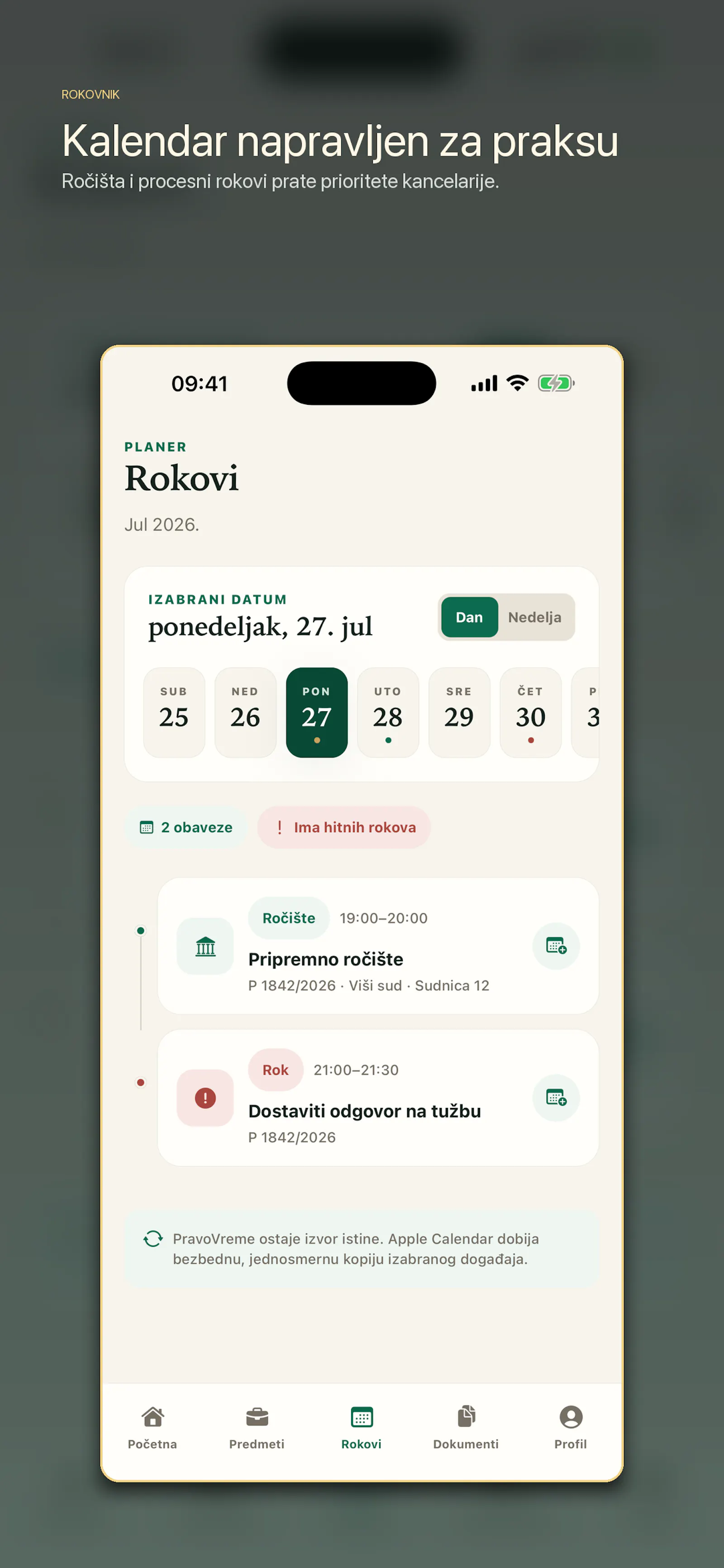 PravoVreme screenshot 2