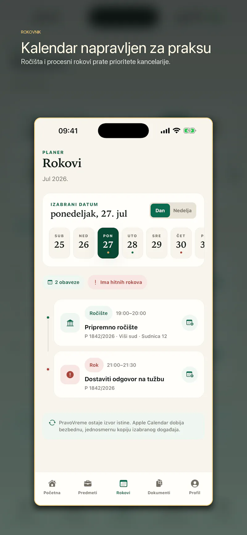PravoVreme screenshot 2