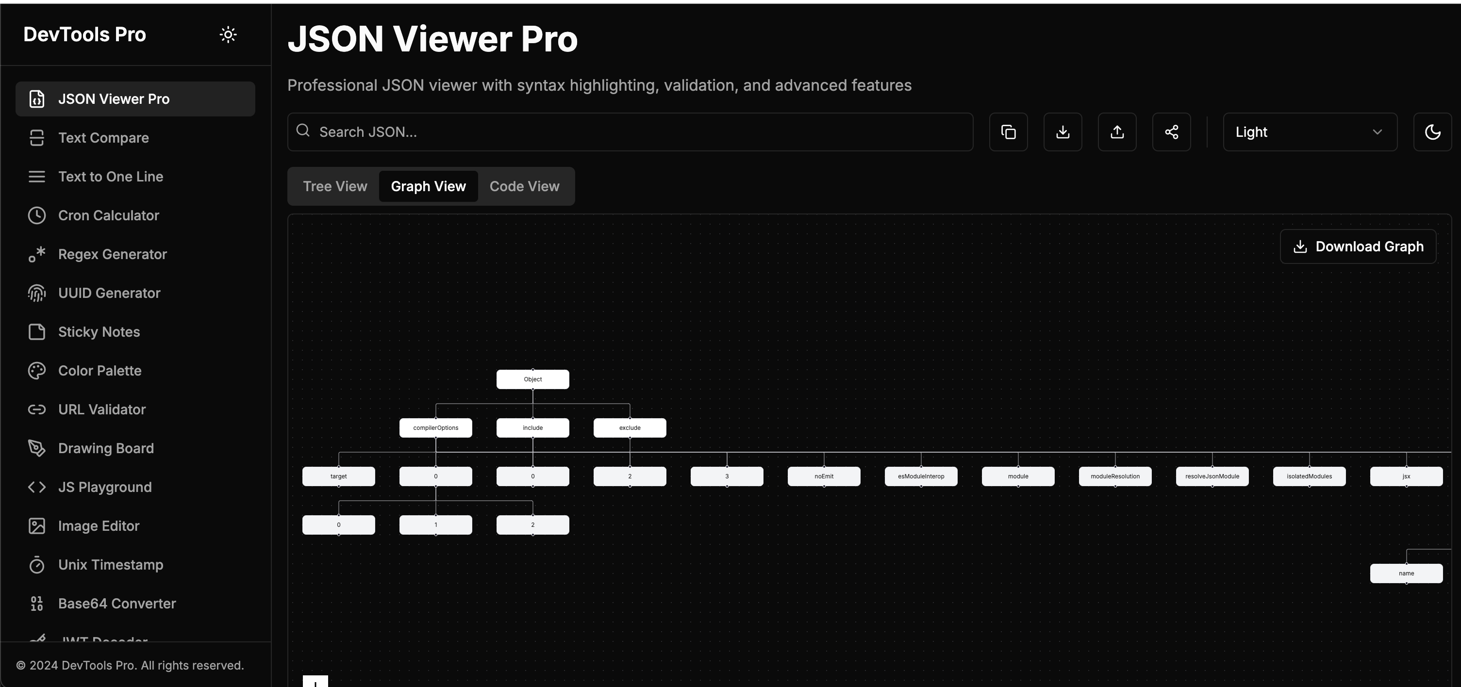 JsonMan gallery image
