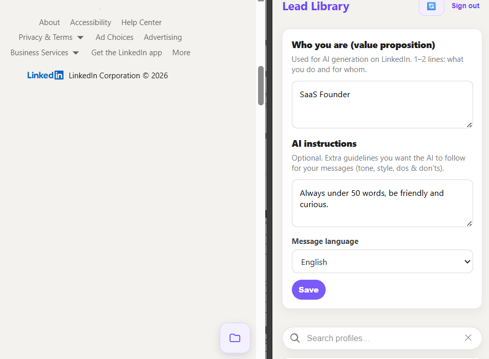 Linky — Find leads & Start conversations gallery image