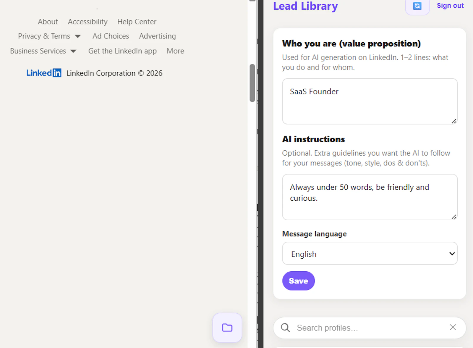 Linky screenshot 7