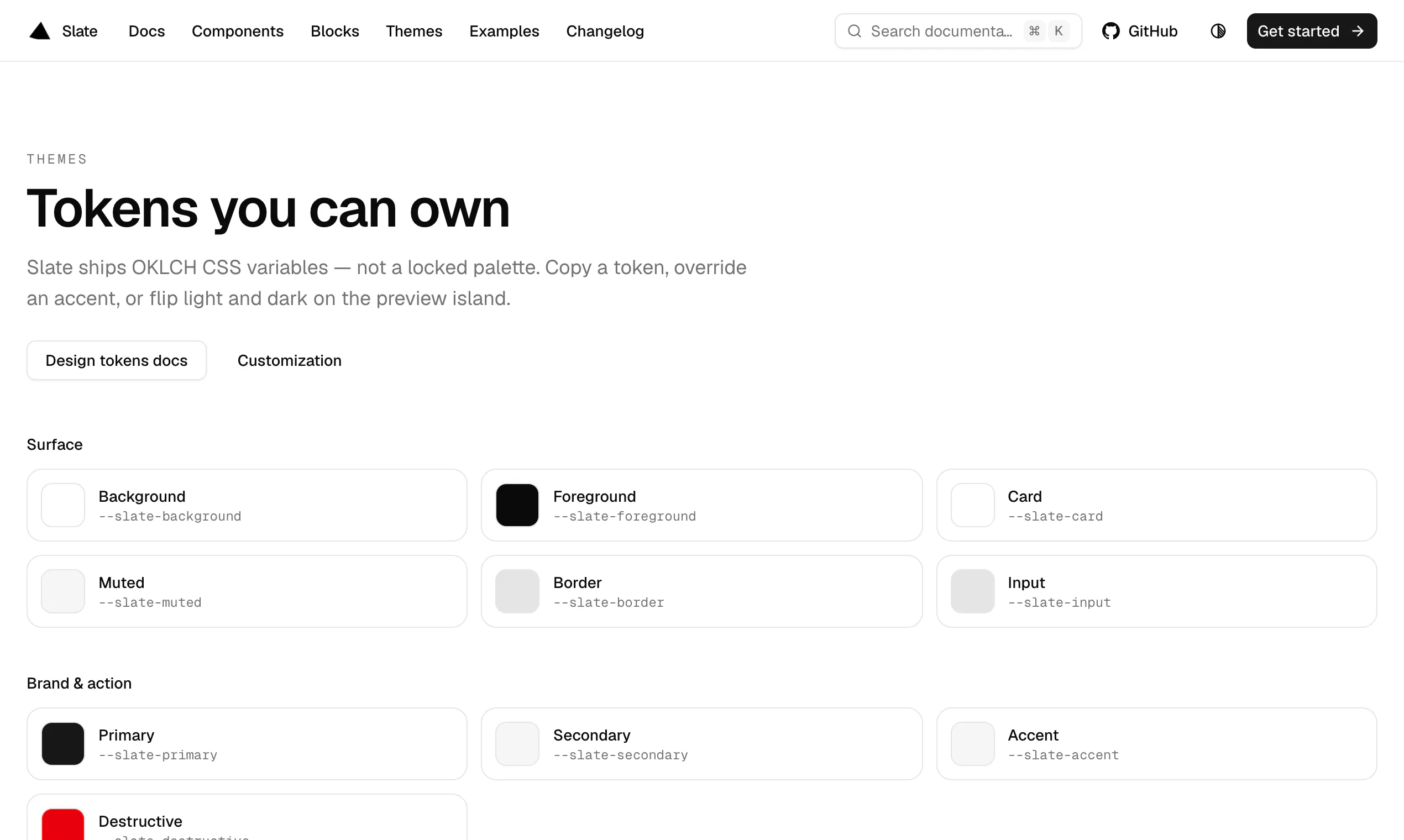 Slate — UI kit for Laravel Blade gallery image