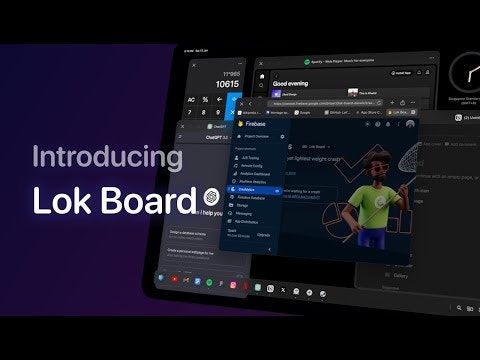 startuptile Lok Board-Experience desktop class efficiency on your iPad