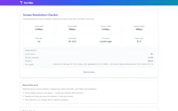 Tool Atlas: Free Online Toolbox gallery image
