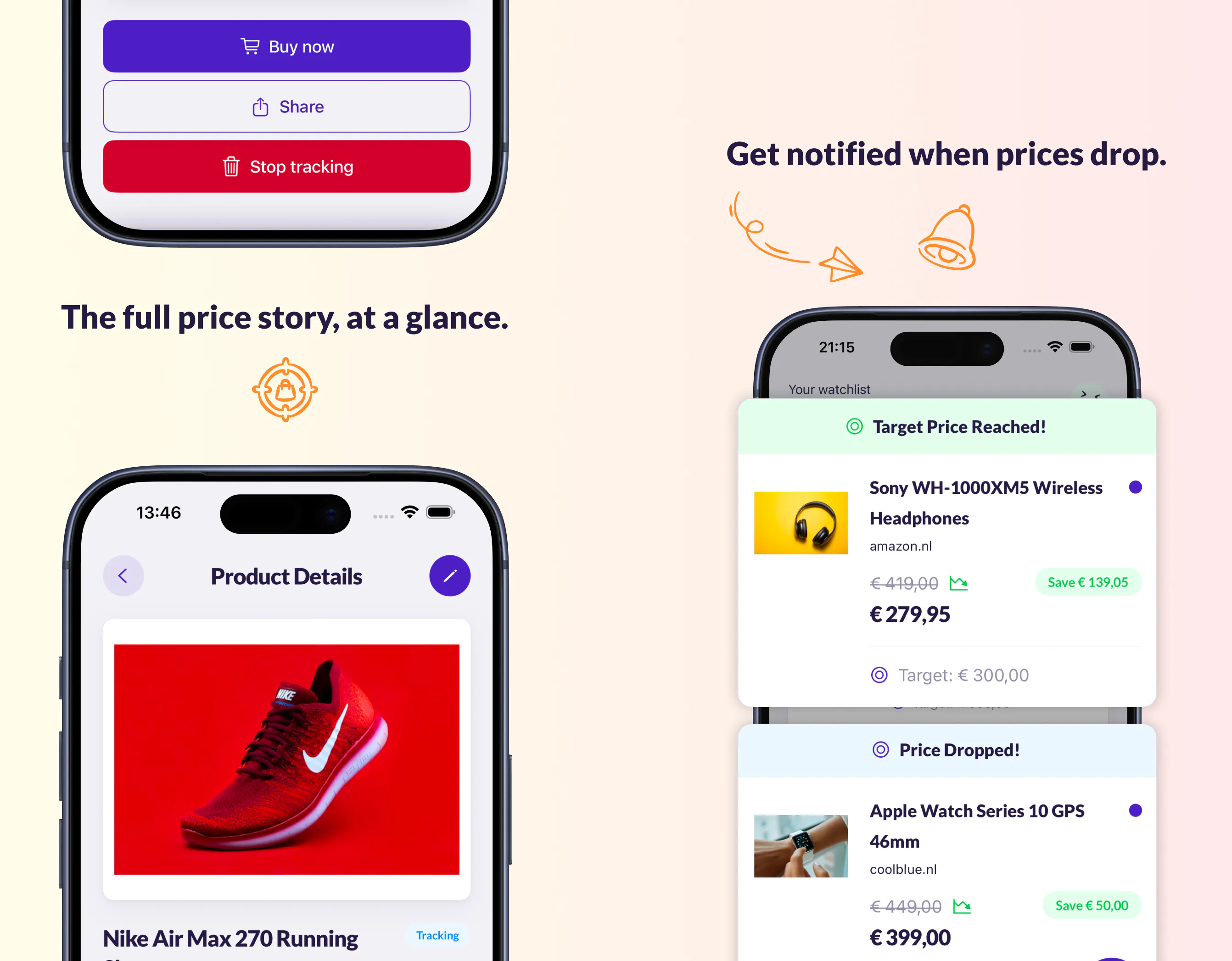 Droply: Price tracker gallery image