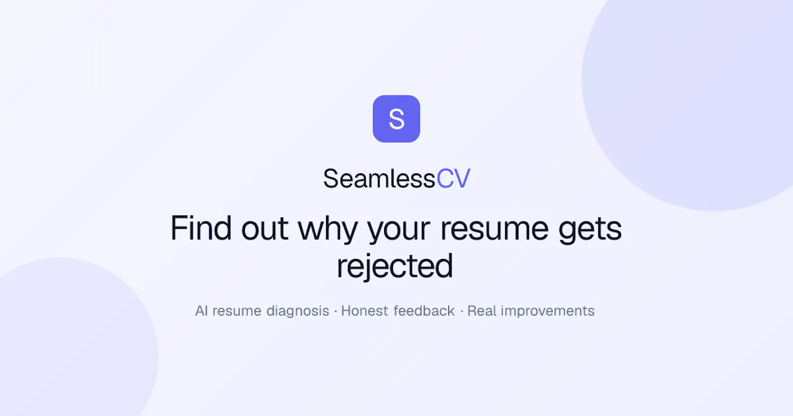 SeamlessCV screenshot 1