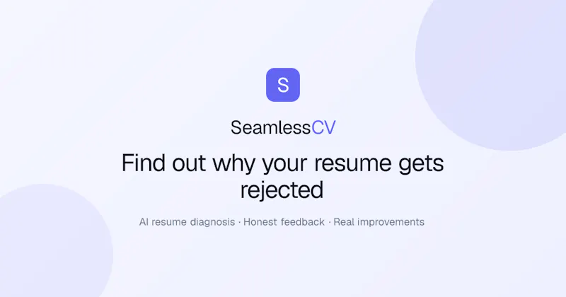 SeamlessCV screenshot 1