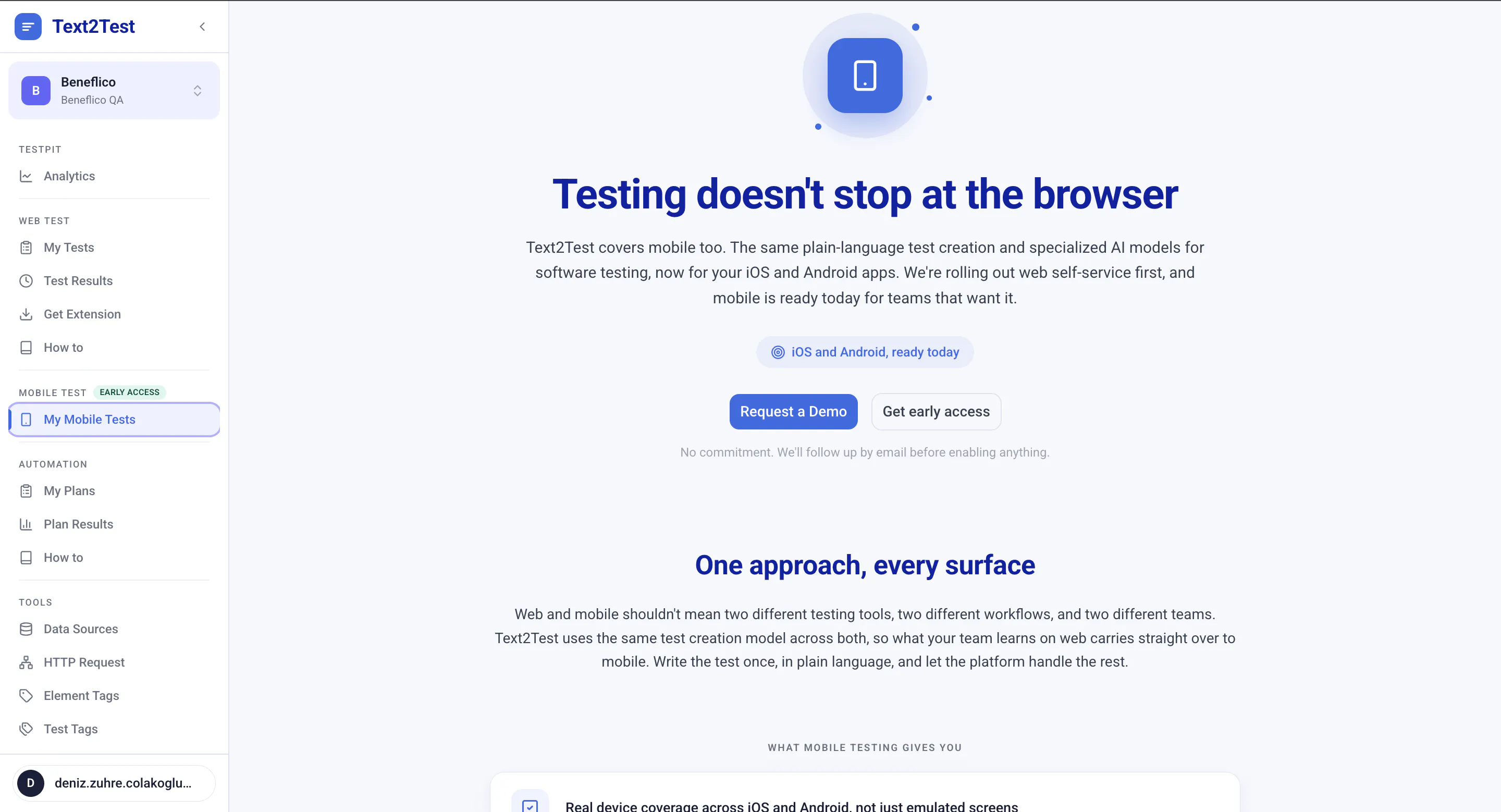 Text2Test | 0 → Test Suite in Minutes gallery image
