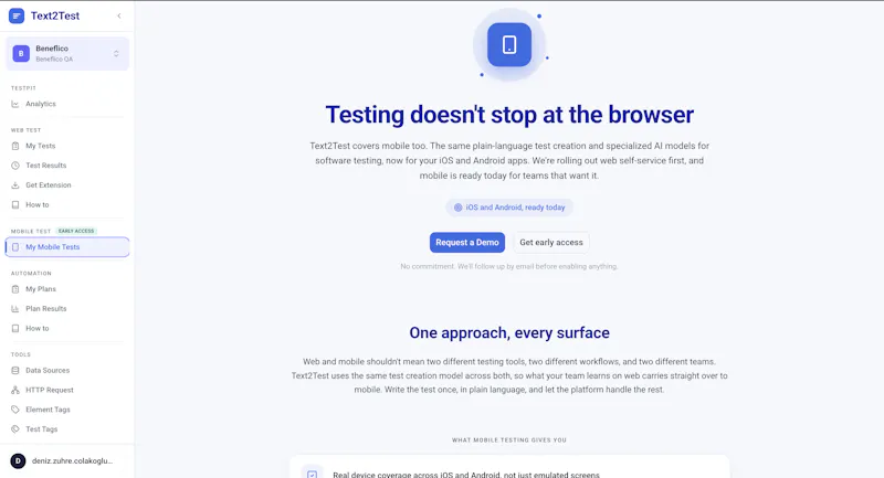 Text2Test | 0 → Test Suite in Minutes screenshot 7