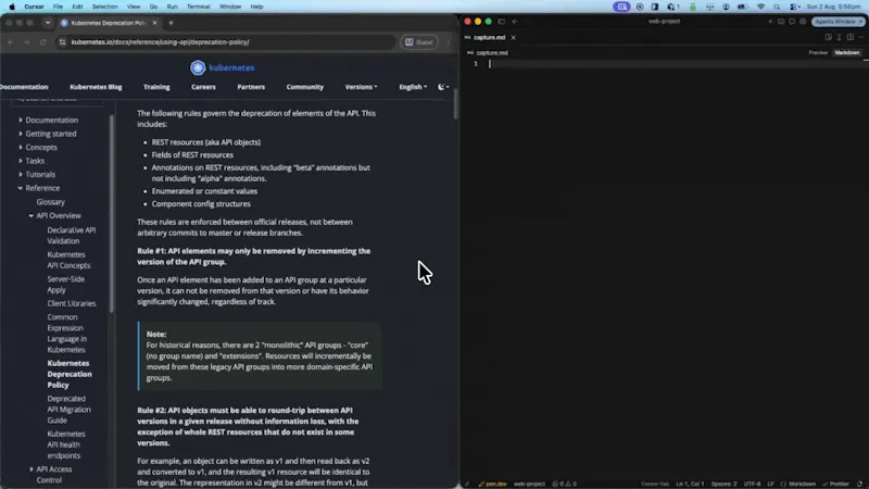 Snapdown screenshot 2