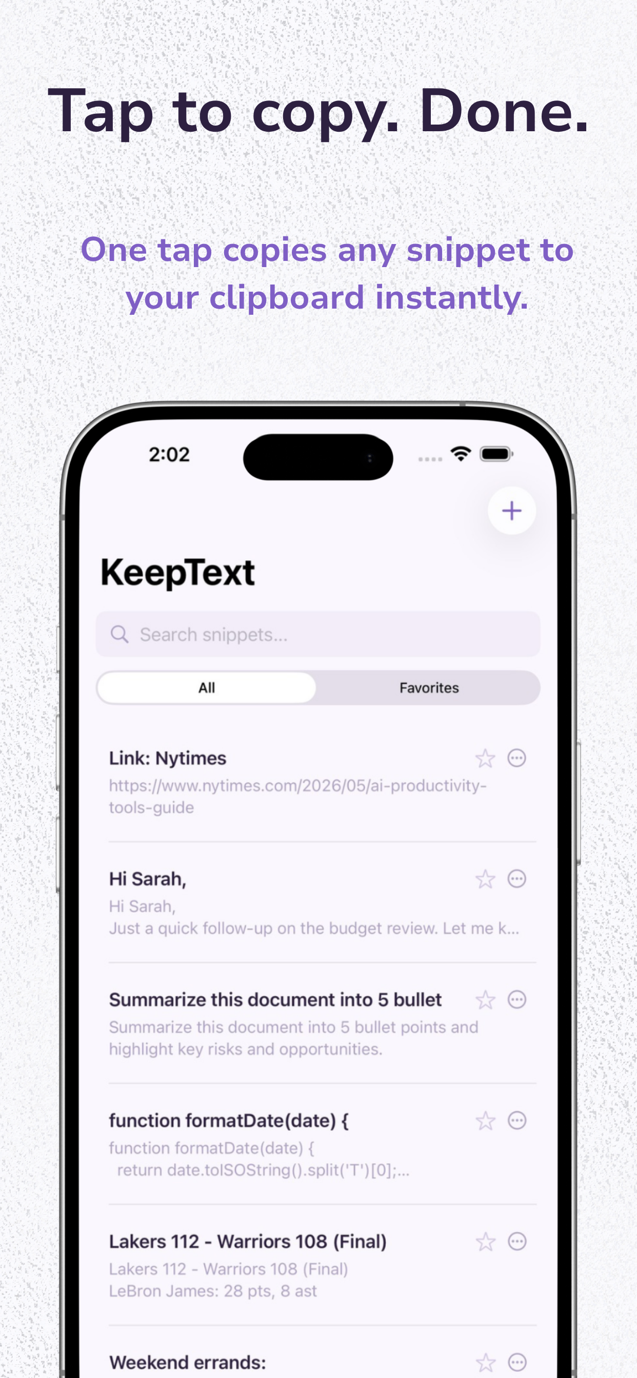 KeepText gallery image