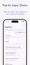KeepText gallery image