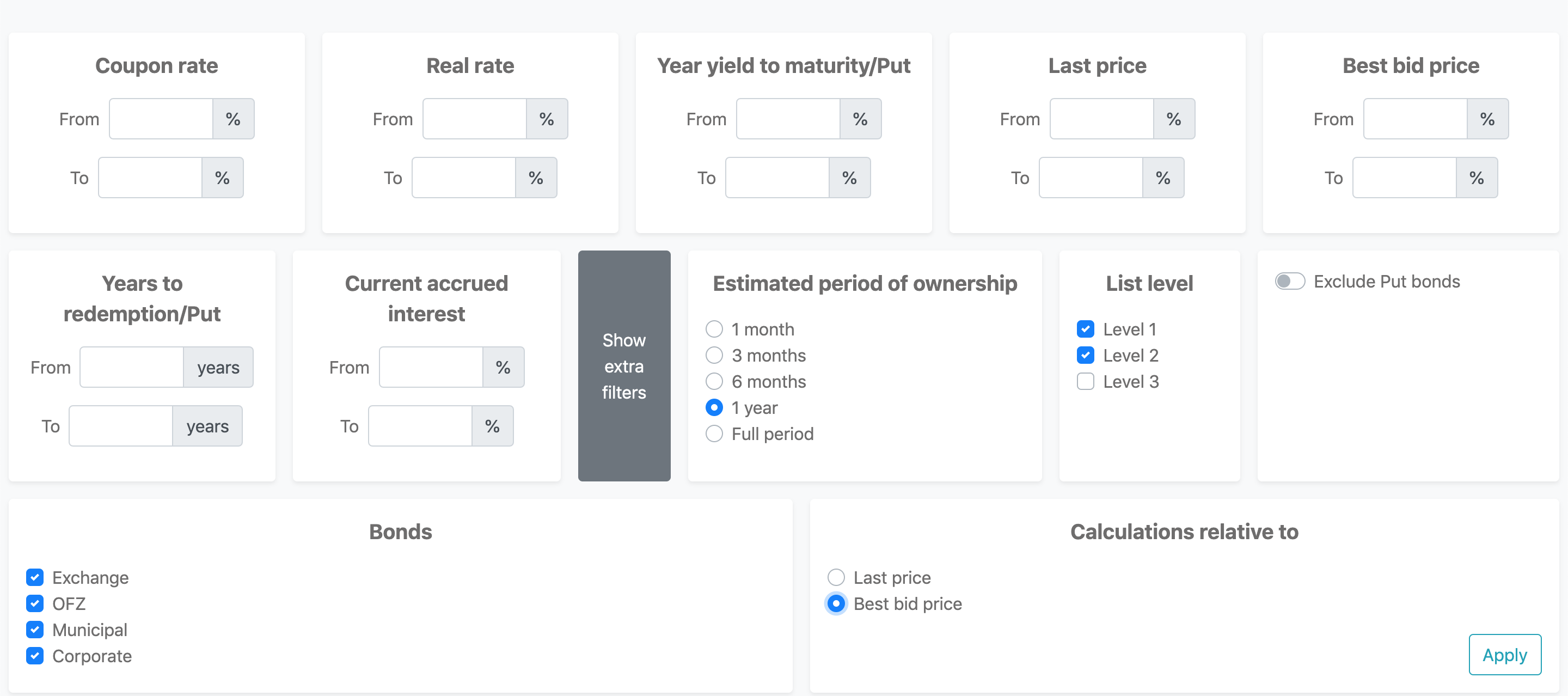 Russian Bonds gallery image